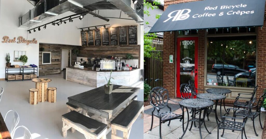 Red Bicycle Coffee & Crepes - Parisian Twist with Southern Hospitality